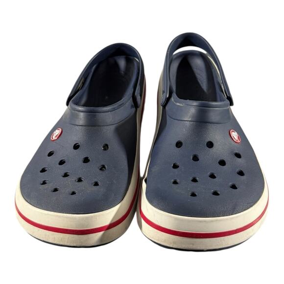 Crocs Unisex Adult Crocband Clog, Navy, 11 Mens / 13 Womens - Picture 6 of 9